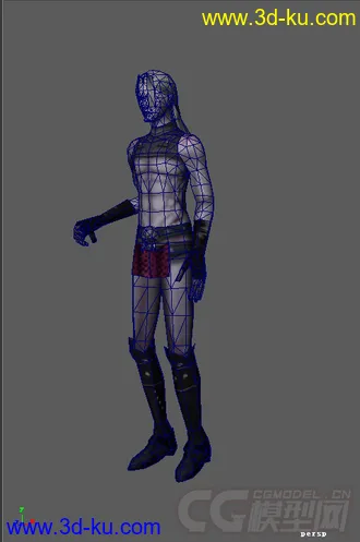 3D打印模型吸血鬼带动画的图片