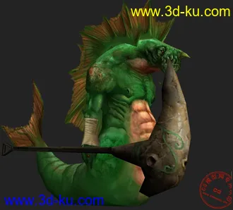 3D打印模型怪物的图片
