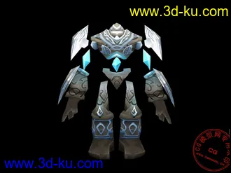 3D打印模型《魔兽世界》ArcaneGolem（七套贴图）的图片