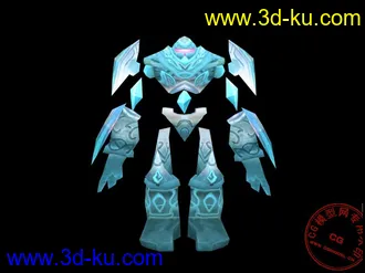 3D打印模型《魔兽世界》ArcaneGolem（七套贴图）的图片