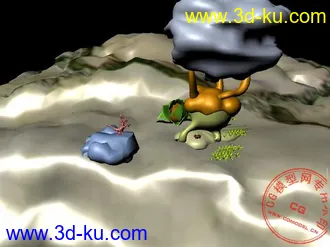 3D打印模型刚做的场景的图片