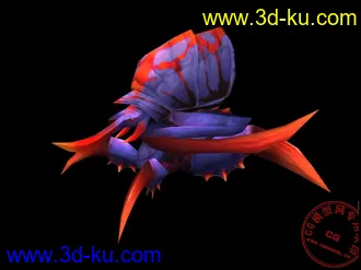 3D打印模型《魔兽世界》巨甲虫（四套贴图）的图片