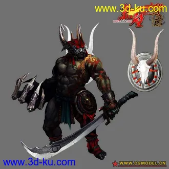 3D打印模型热血江湖合集 不断更新中。。。的图片