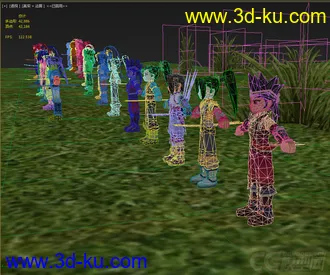 3D打印模型热血江湖合集 不断更新中。。。的图片