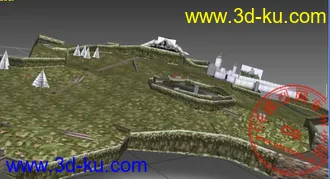 3D打印模型薩爾達傳說-時之笛-的兩個地圖的图片