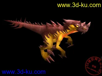 《魔兽世界》迅猛龙 （两个模型十三套贴图）的图片