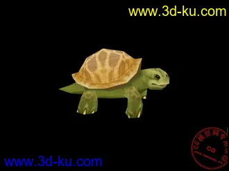 3D打印模型《魔兽世界》小乌龟（三套贴图）的图片