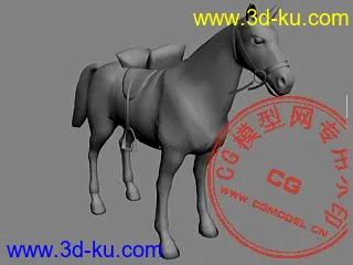 3D打印模型马的图片