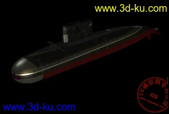 解放军 3D模型库 -  -  “基洛级“潜艇的图片