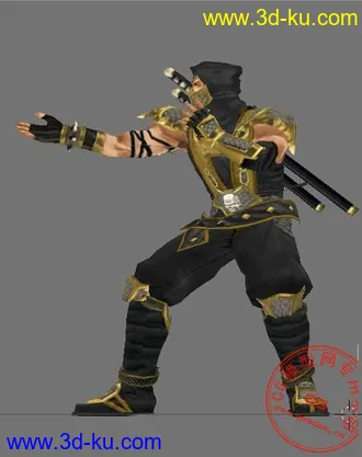 3D打印模型Scorpion from Mortal Kombat Deception的图片
