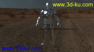 3D打印模型男战士的图片
