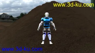 3D打印模型男战士的图片