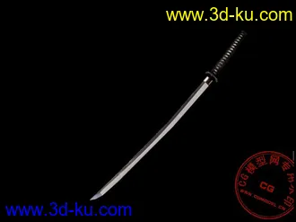 3D打印模型妖刀村正（低模，含貼圖）的图片