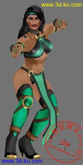 3D打印模型Mortal Kombat Deception: Jade的图片