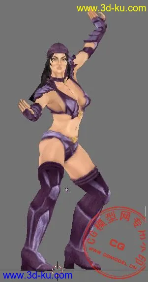3D打印模型Mortal Kombat Deception: Lin Mei的图片