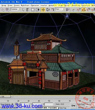 3D打印模型酒店的图片