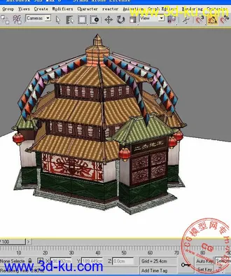 3D打印模型酒店的图片