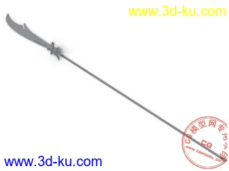 3D打印模型青龙偃龙刀的图片