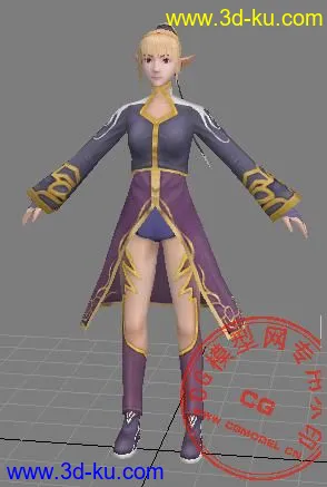 3D打印模型小小一人物---续级的图片
