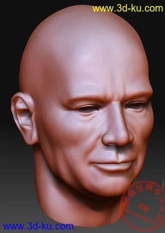 3D打印模型发几个自己的ZB人头作品,带OBJ格式中模,文件有点大....寒....的图片