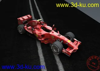 法拉利2008新款F1模型的图片