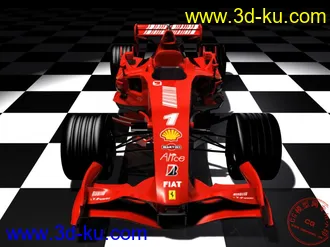 法拉利2008新款F1模型的图片