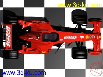 法拉利2008新款F1模型的图片