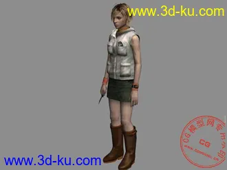 3D打印模型寂静岭3的主角 女的图片