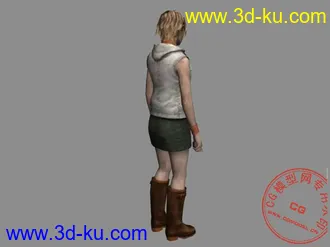 3D打印模型寂静岭3的主角 女的图片