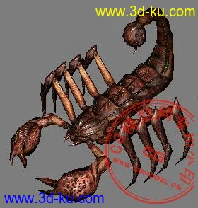 3D打印模型蝎子一个的图片