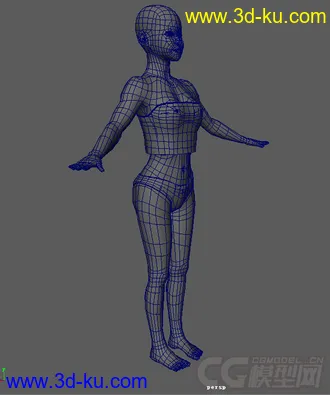 3D打印模型咳，人体处女作，未圆滑，万请批评的图片