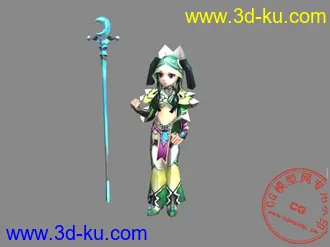 3D打印模型武林外传女的图片