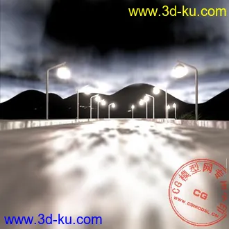 3D打印模型雨夜的图片