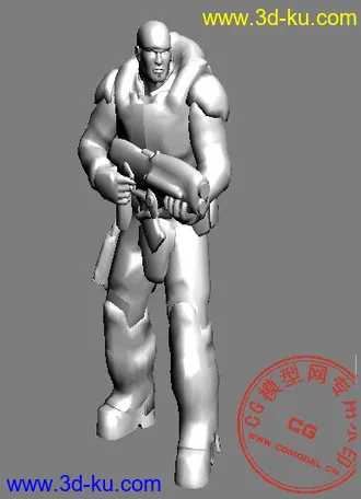 3D打印模型非常不错的角色!的图片