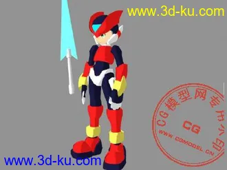 3D打印模型rockman zero 系列的图片