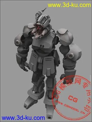 3D打印模型Robotic Soldier 精致的机器人!!的图片