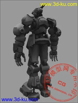 3D打印模型Robotic Soldier 精致的机器人!!的图片