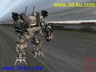 [高精度3d.Max.8变形金刚模型（Brazil.渲染）－Brawl]的图片