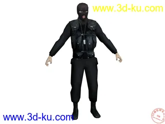 3D打印模型精细人模的图片