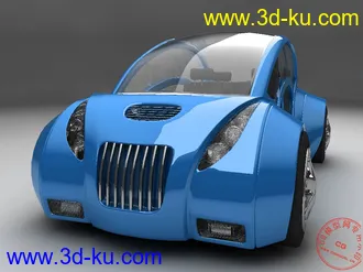 3D打印模型我做的汽车的图片