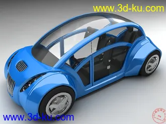 3D打印模型我做的汽车的图片