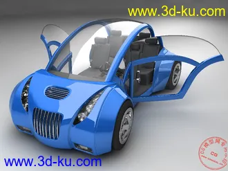 3D打印模型我做的汽车的图片