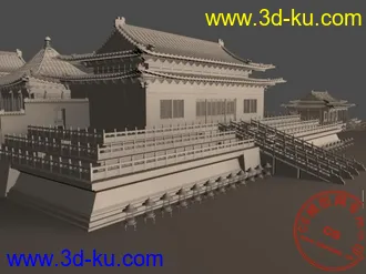 3D打印模型宫场景文件(原创)的图片