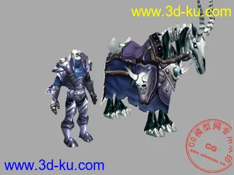 3D打印模型死亡骑士的图片
