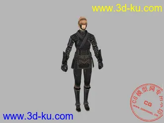 3D打印模型人类忍者的图片