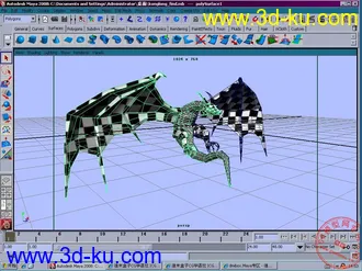 3D打印模型外国龙(原创)的图片