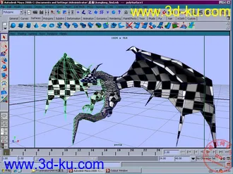 3D打印模型外国龙(原创)的图片