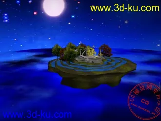 3D打印模型梦幻小岛的图片