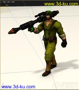 3D打印模型炮桶兵的图片