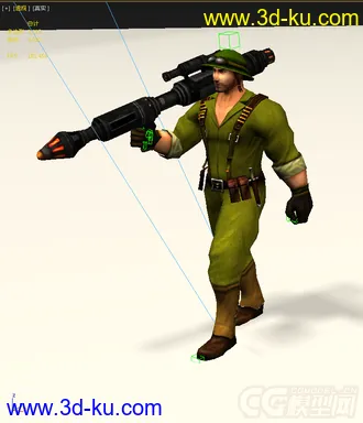 3D打印模型炮桶兵的图片